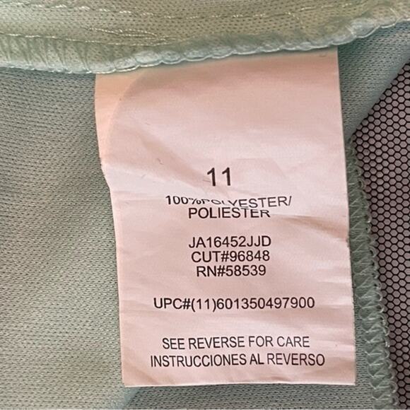 Gabrielle Rocha Teal Black Lace & Tulle BalletCore Party Dress NWOT Size 11 - Picture 9 of 12